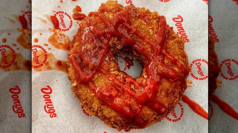  rosquilla con salsa de chile