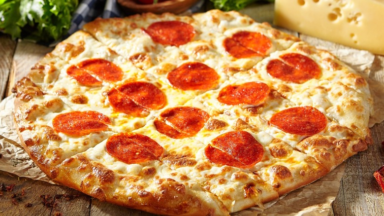 Pepperoni pizza