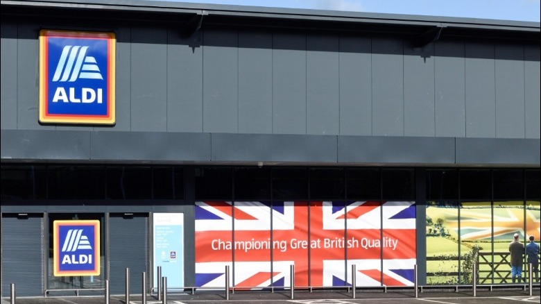 Aldi storefront in UK