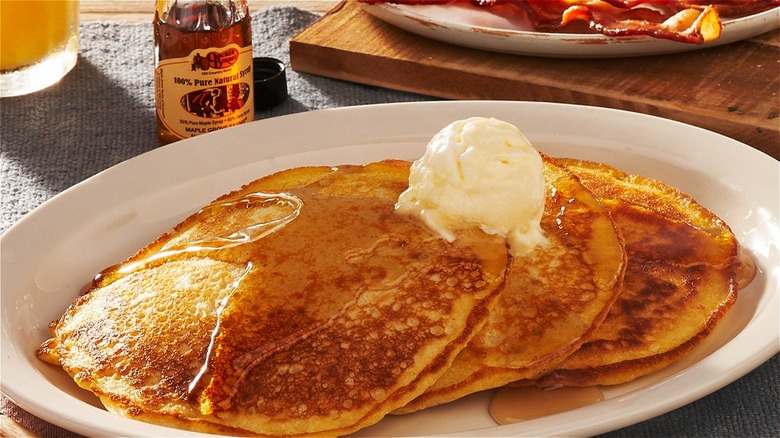 Pancakes at Cracker Barrel