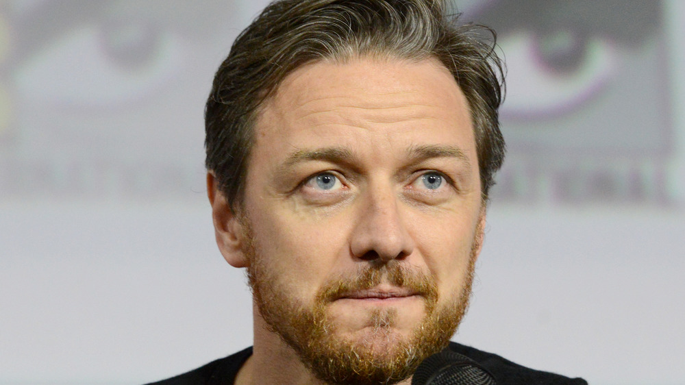 James McAvoy steely gaze