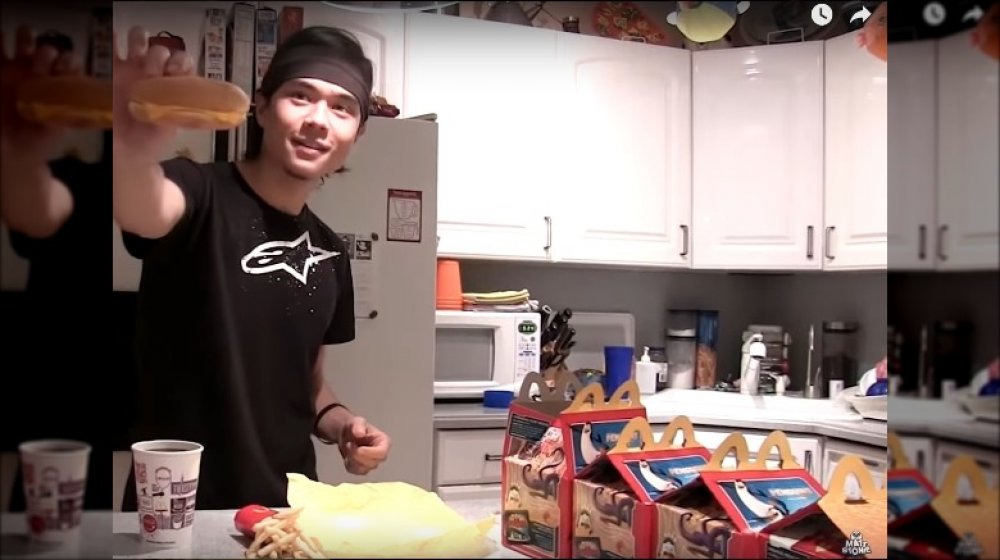 Matt Stonie Happy Meal challenge