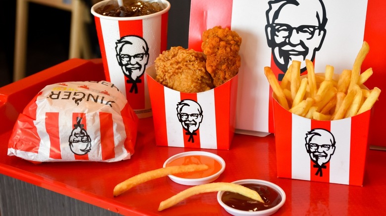 Kentucky Fried Chicken meal