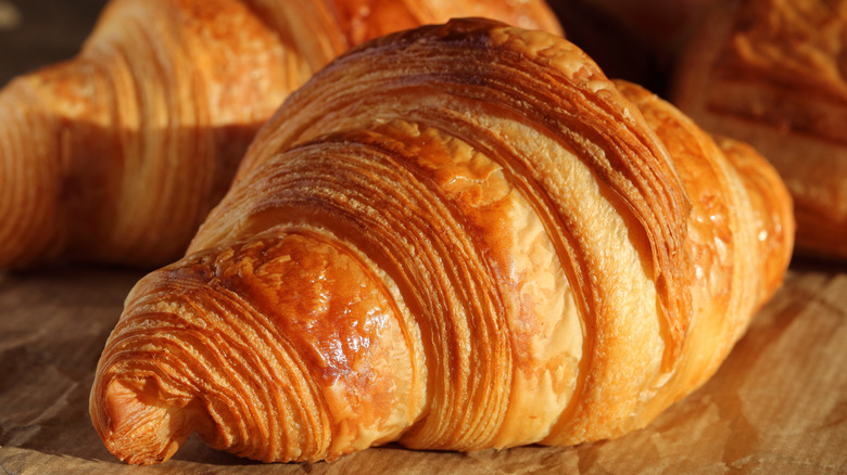 A generic photo of croissants