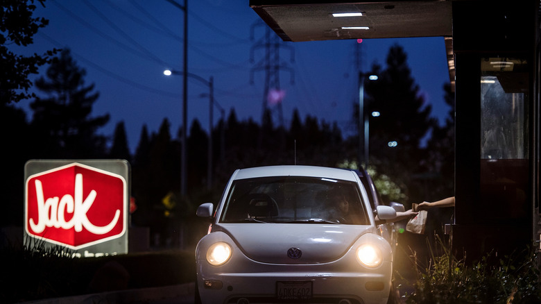Late night drive-thru 
