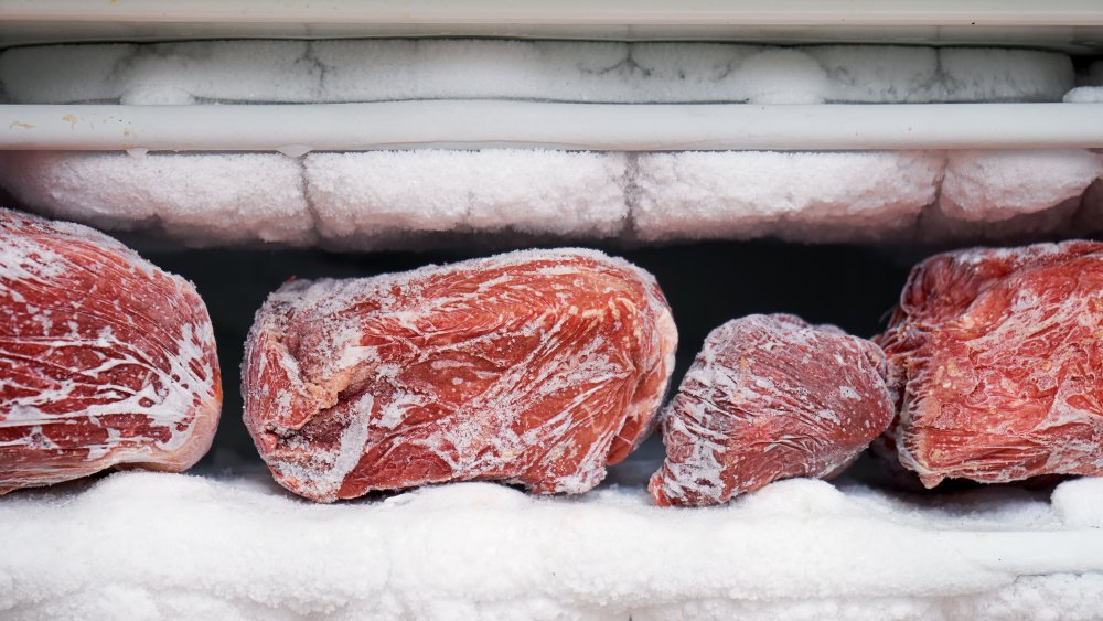 Frozen meat