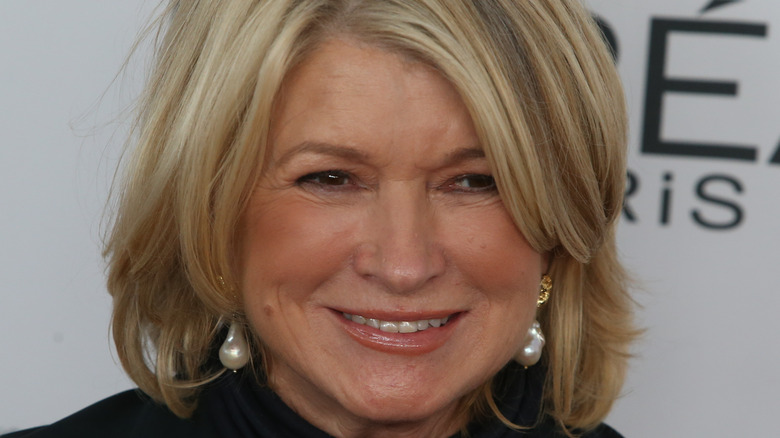 Martha Stewart smiling