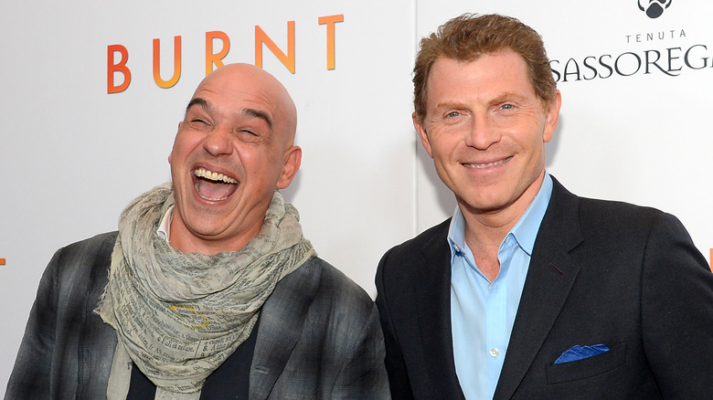 Michael Symon and Bobby Flay