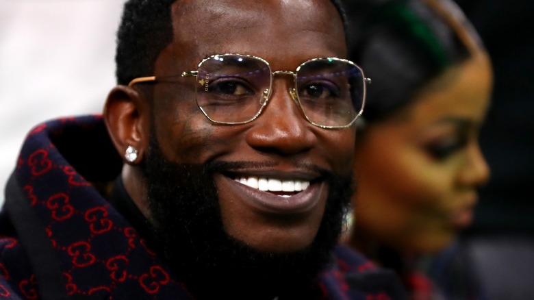 Gucci Mane smiling