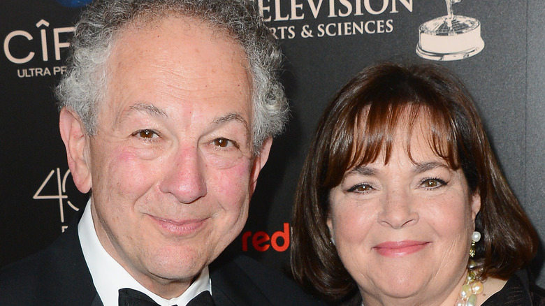 Jeffrey Garten and Ina Garten smiling