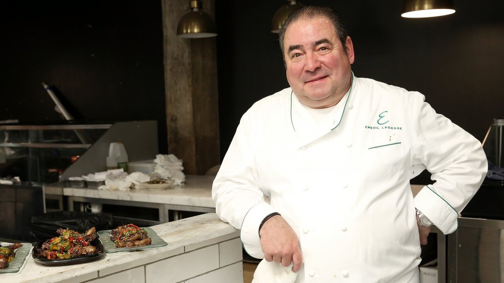 Emeril Lagasse in the kitchen