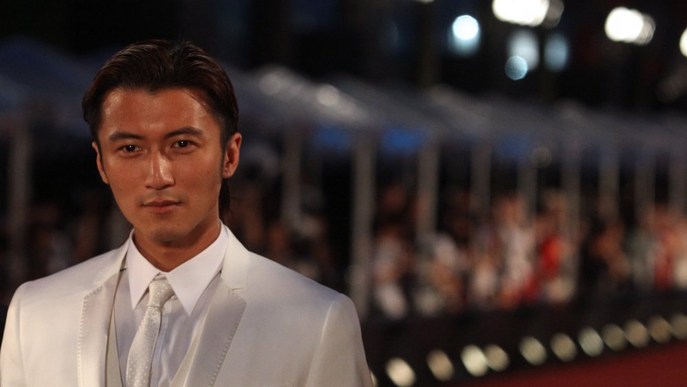 Nicholas Tse on the red carpet