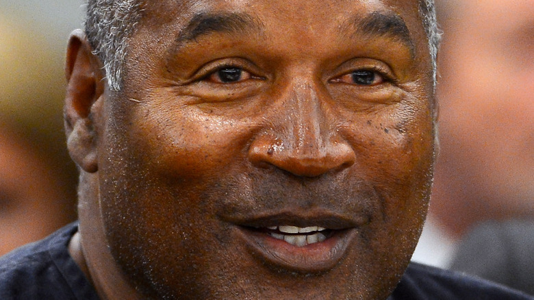 O.J. Simpson close-up