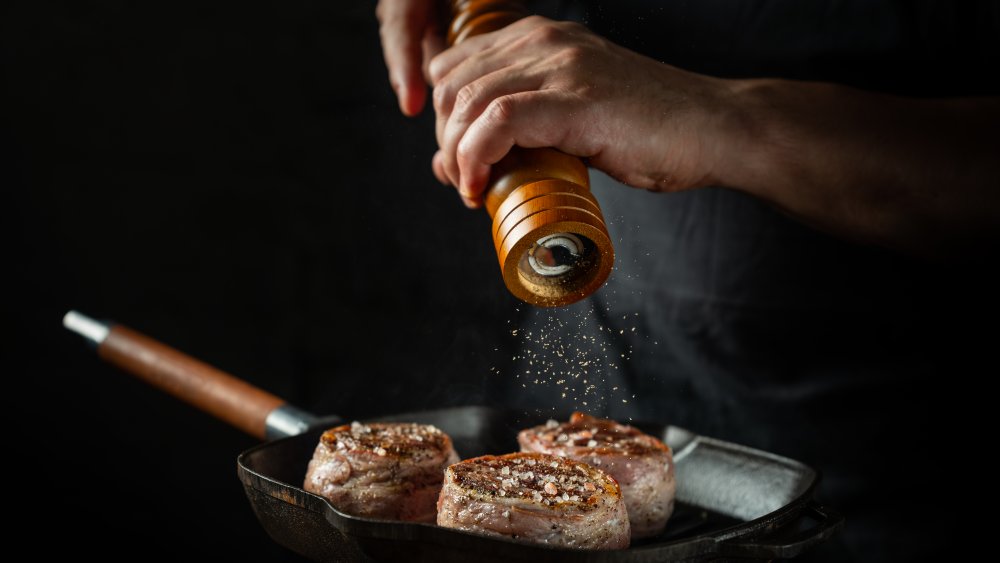 Cooking steak