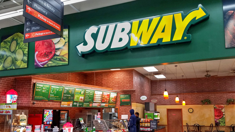 Subway shop in Massachusetts