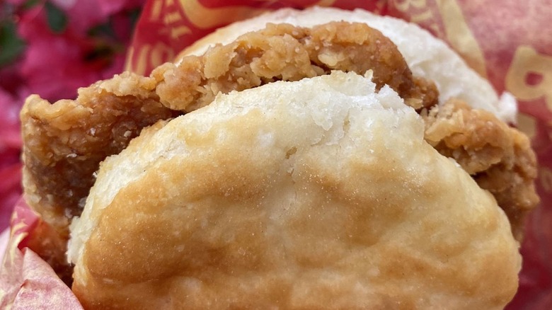 Cajun Filet Biscuit from Bojangles