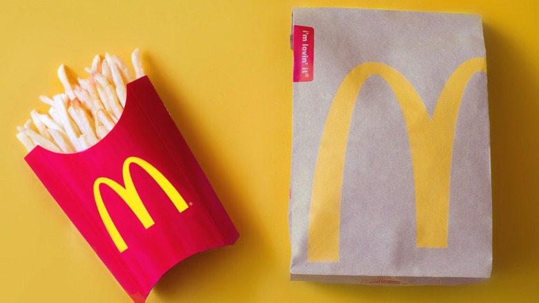 McDonald's bag and fries