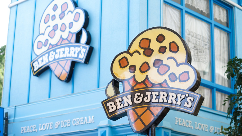 Ben & Jerry's storefront