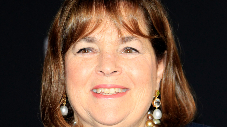 Ina Garten smiling in earrings