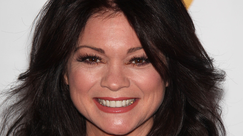 Close up of Valerie Bertinelli smiling