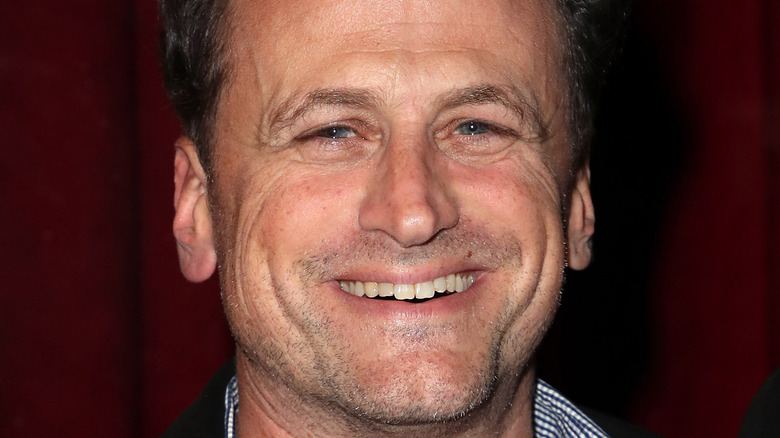 David Moscow smiling