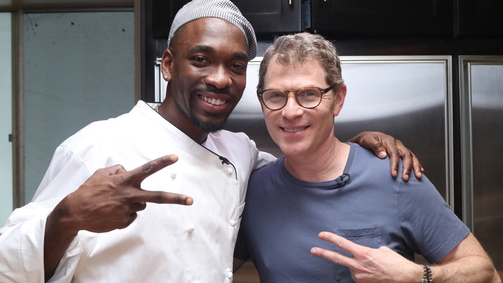 Bobby Flay with Jay Pharoah