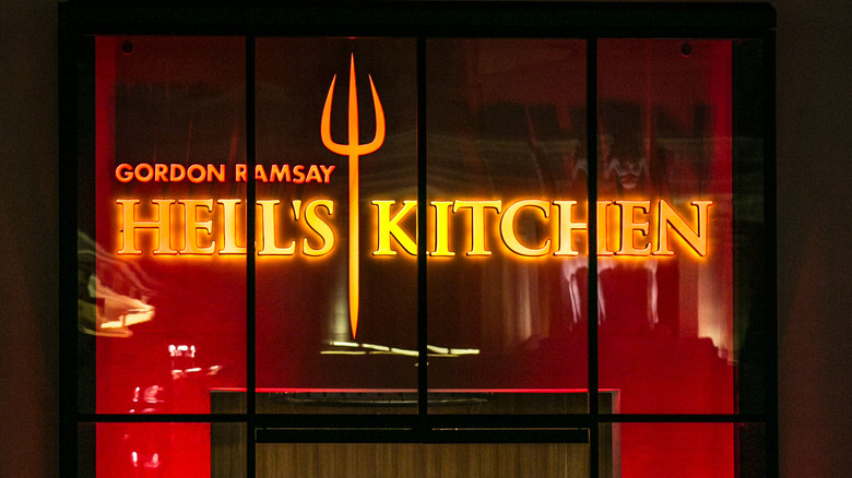 sign at Las Vegas Hell's Kitchen