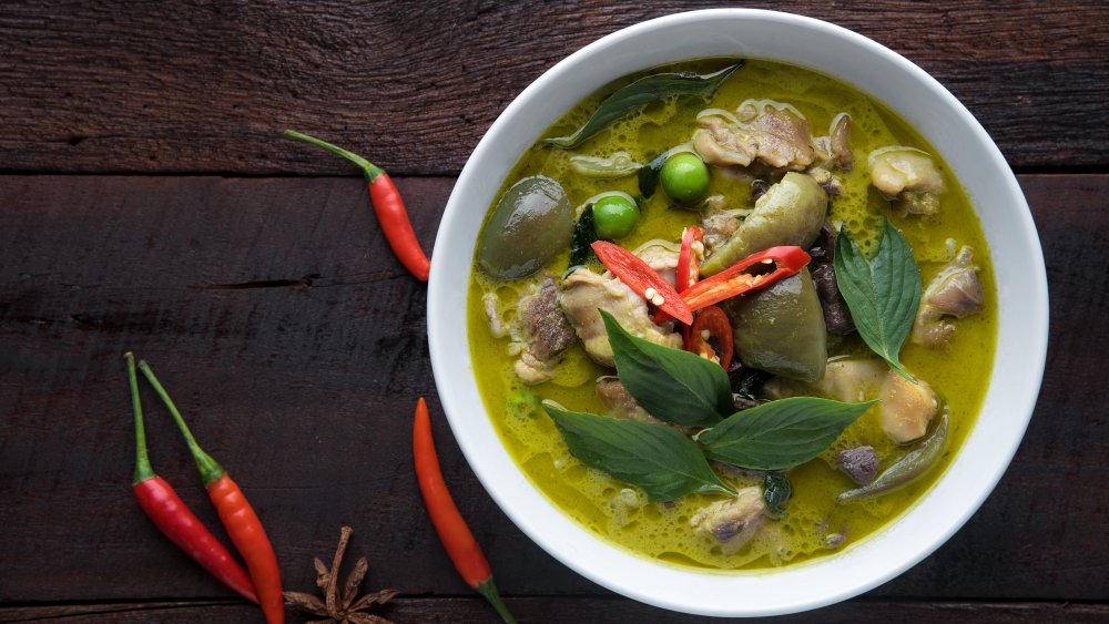 Thai green curry