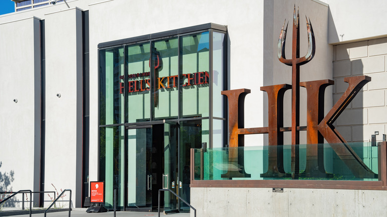 exterior of hell's kitchen restaurant