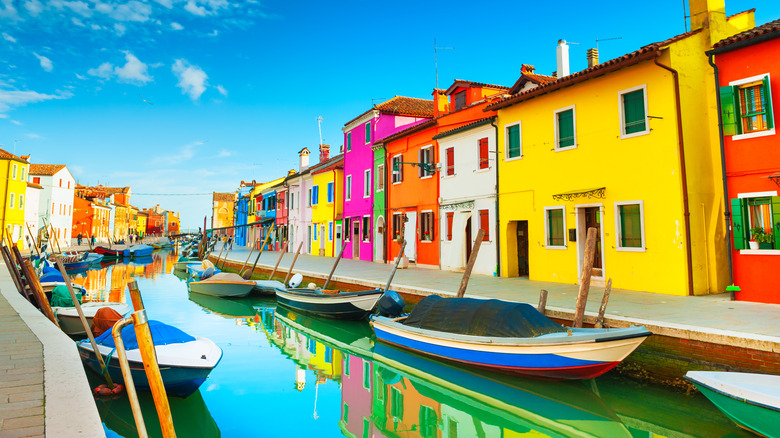 Colorful Houses in Italy 