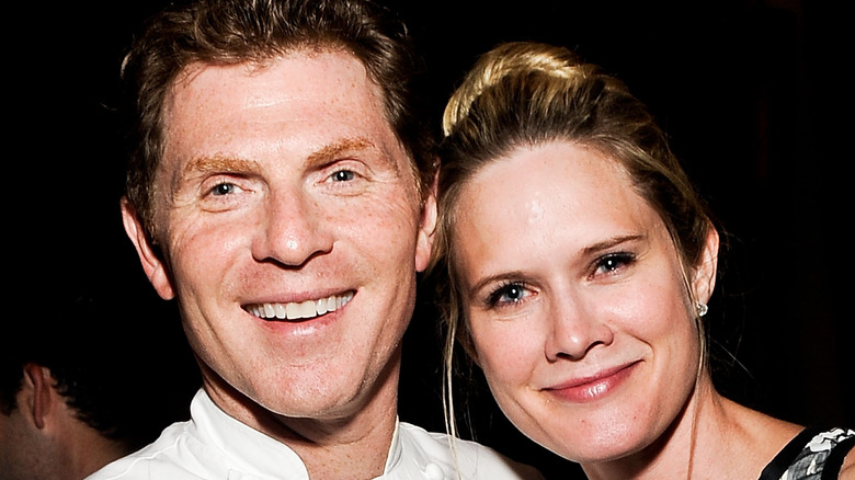 Stephanie March and Bobby Flay