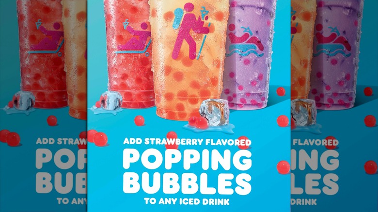 Dunkin's Popping Bubbles beverages