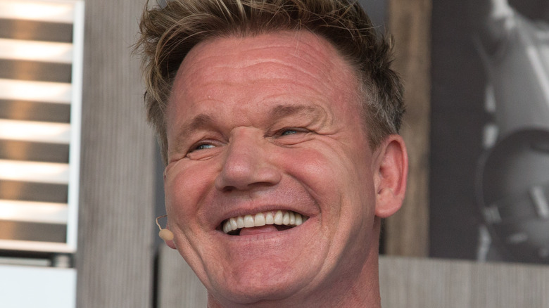 Gordon Ramsay laughing