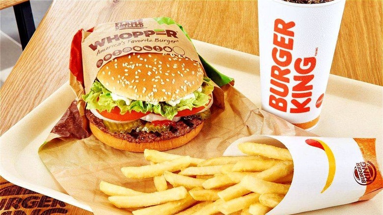Burger King's Whopper sandwich