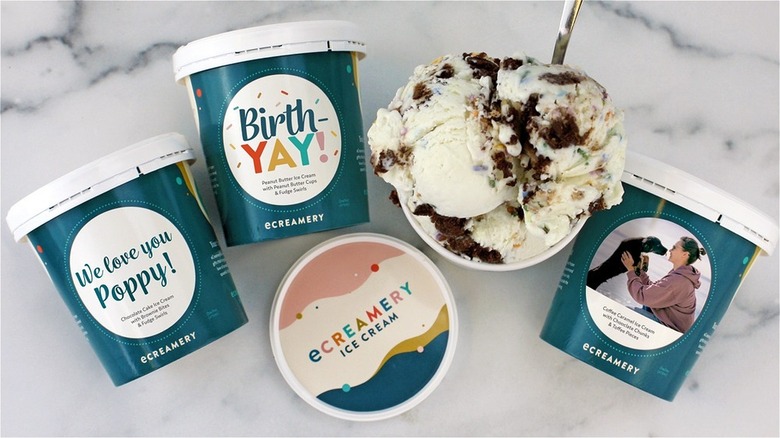 eCreamery personalized ice cream