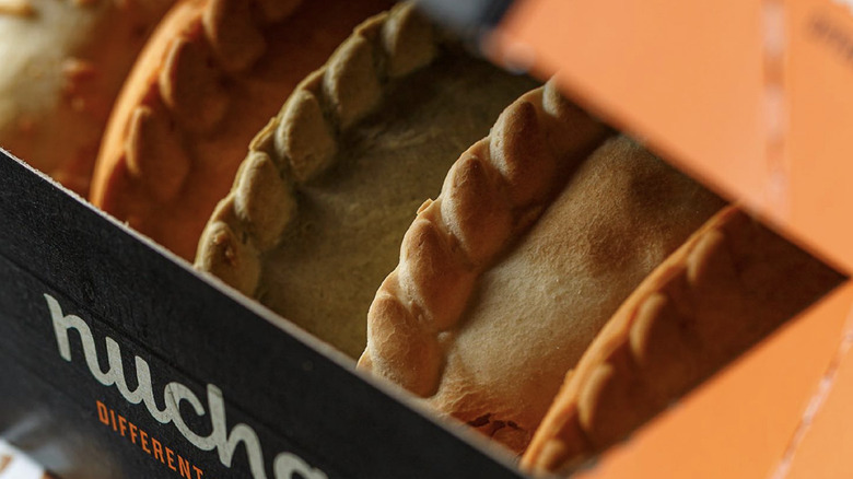 Nuchas empanadas in a box