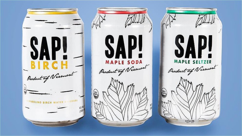 Sap! canned drinks