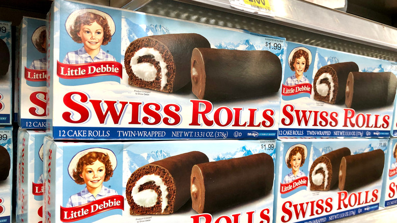 Little Debbie swiss rolls