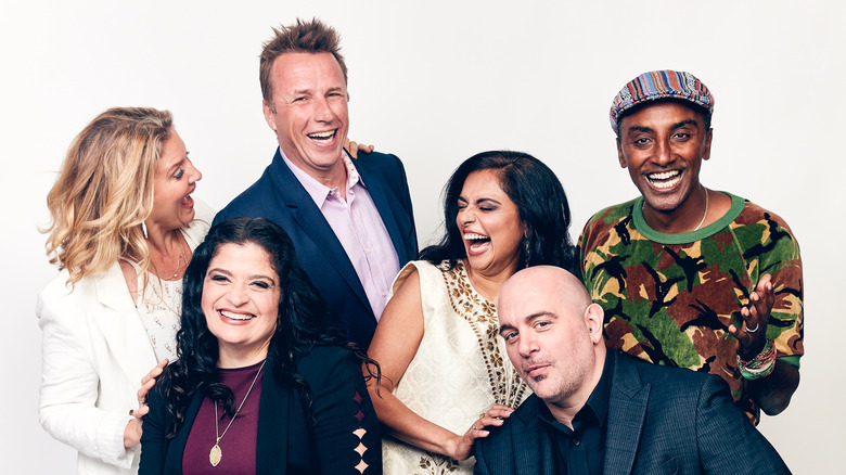 All the judges from Chopped