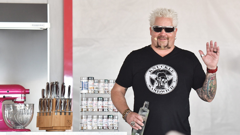 Guy Fieri cooking