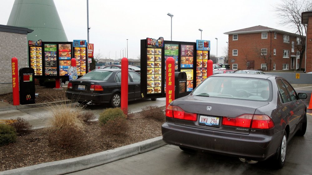 McDonald's drive thru