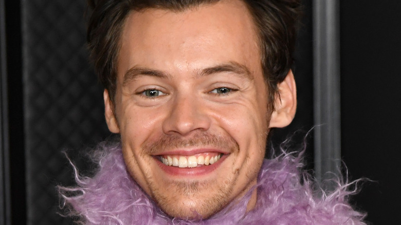 Harry Styles smiling