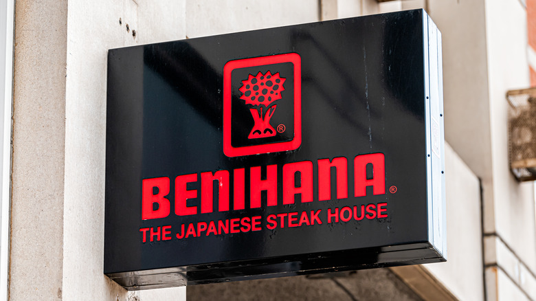 Benihana sign