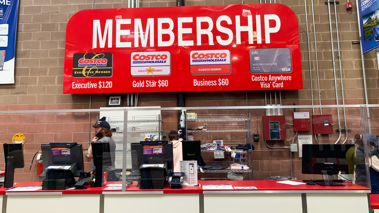 Costco membership desk