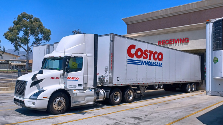 Costco delivery truck