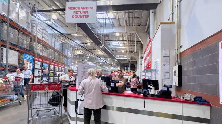 Costco return counter