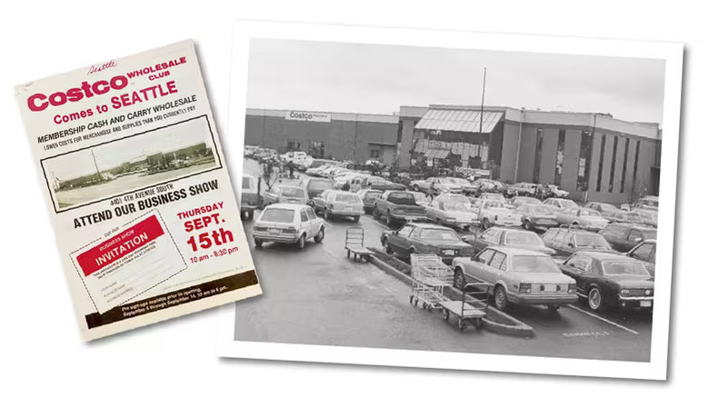 Ad promoting 1983 Costco opening