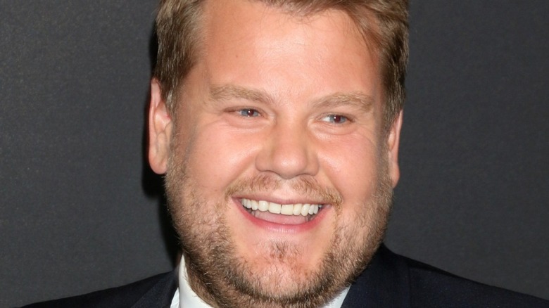 James Corden smiles