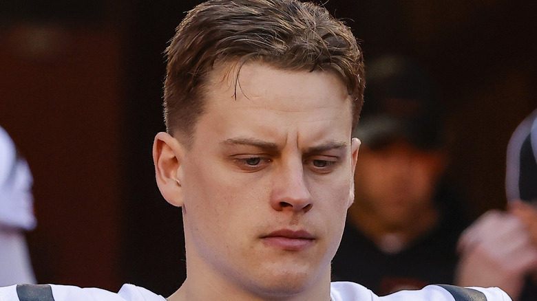 Joe Burrow on game day