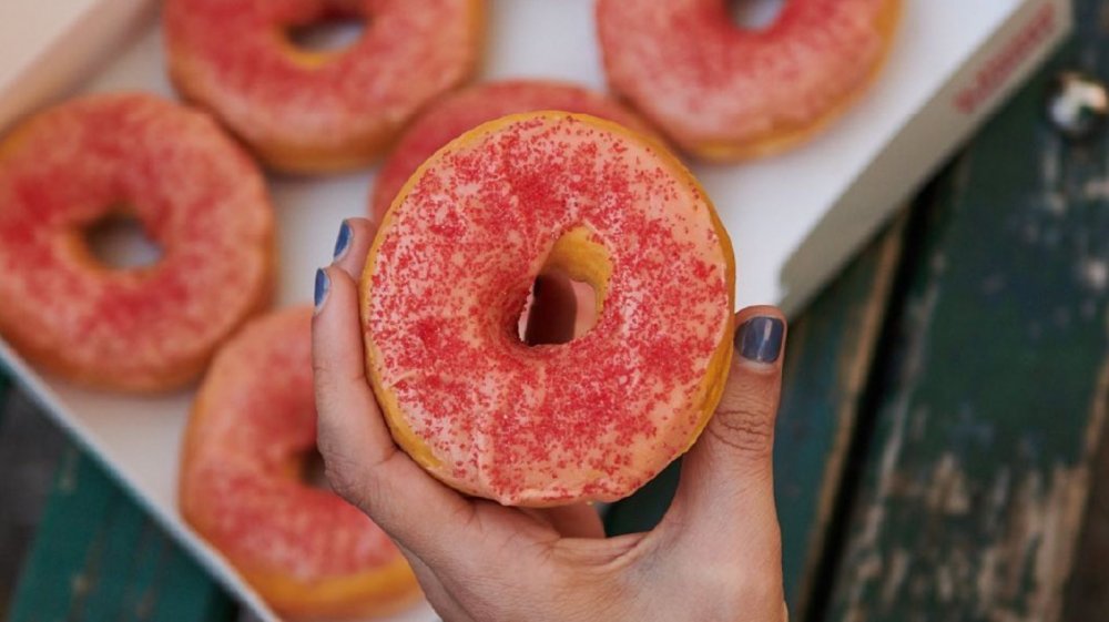 Dunkin' Spicy Ghost Pepper Donut